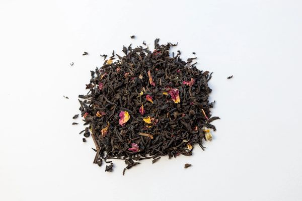 Rose Petal Black Tea loose leaf tea from Tea Cozy